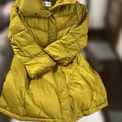 Viola D'Amore フード付きダウンジャケット 着丈90