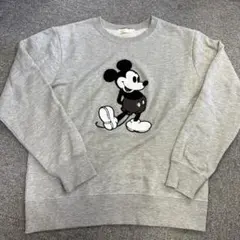 ミッキーマウス　トレーナー　スウェット　Lサイズ