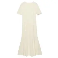 eimy istoire ホワイト フレアワンピース