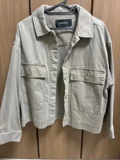 JEANASIS ベージュ ジャケット Fサイズのサムネイル