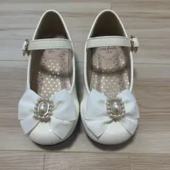 애니 팜 포멀 슈즈 18.0cm 펄 리본