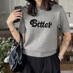 半袖ニットセーターのサムネイル