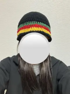 クロシェハット　クラッシャーハット　ビーニー　バケハ　バケットハット　　男女兼用