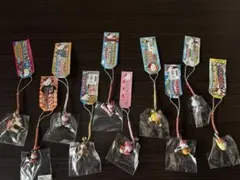 ②ご当地 ハローキティ ストラップ 根付け 10個まとめて