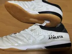 【新品、未使用品❗️】ATHLETA オーレイ フットサルシューズ 26cm ATHLETA（アスレタ） O-Rei Futsal T001 パールホワイト 【ATHLETA