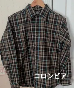 コロンビア　Columbia　メンズチェックシャツ　Sサイズ