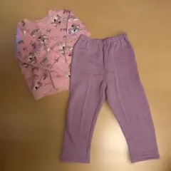 西松屋 ミニー ユニコーン パジャマ 120cm 女の子 キルトパジャマ