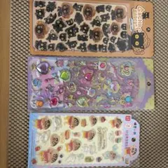 新品・未使用　立体シールセット