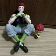 ハンターハンター ヒソカ フィギュア ぬーどるストッパー　ガチャガチャおまけ