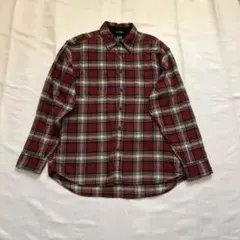 90s オールドギャップ　チェック　長袖　フランネルシャツ　vintage