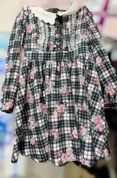 Ank Rouge いちご柄 ワンピース