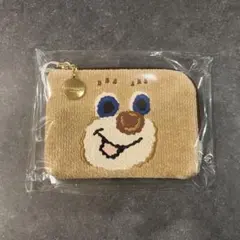 ラブラリーバイフェイラー　ドアップテディ　L字ポーチ