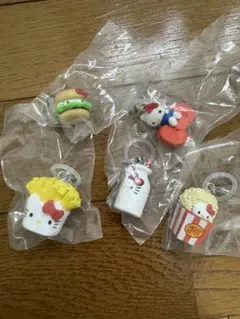 【新品未使用】ハローキティ アメリカンデザインめじるしアクセサリー コンプ