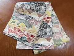 【091】高級 丸帯 花柄 風景柄
