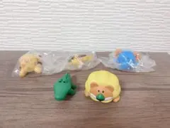 たべっ子どうぶつ　ケーブルフィギュア　4点セット