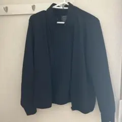 UNIQLO DRY-EX ストレッチ フルジップジャケット ブラック Sのサムネイル
