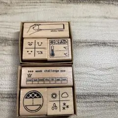 あ*見様 スタンプ　はんこ　セット売り