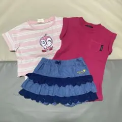 Tシャツ2枚とショートパンツの3枚セット 70㎝