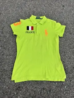 Ralph Lauren The Skinny Polo M ネオンイエロー