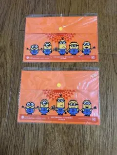 ミニオンオリジナルフラップ付きPVCポーチ