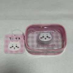 ちいかわ ぷっくりクリアミニポーチ ちいかわ