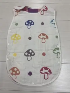 カラフルキノコ柄 ベビースリーパー