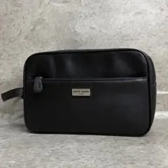 新品未使用 石井竜也デザイン 革の化粧品入れ バニティーポーチ ミラー