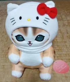 ラスト1点　　mofusand×サンリオ　BIGぬいぐるみ　《ハローキティ》