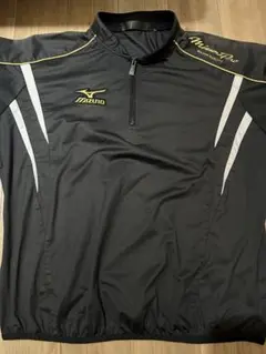 Mizuno Pro 野球 ハーフジップ 半袖 ピステ XO - メルカリ