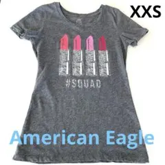 American Eagle Aerie　Tシャツ　XXS リップスティック柄
