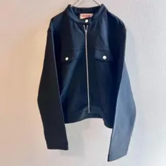 マクレガー ライダースジャケット風ブルゾン　ブラック　L