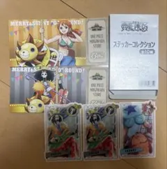 ONE PIECE ステッカーコレクション　麦わらストア　特典　まとめ売り