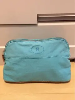 HERMES エルメス ボリードポーチMM コットン100％ メイクポーチのサムネイル