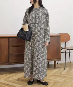 カフタン ロングワンピース