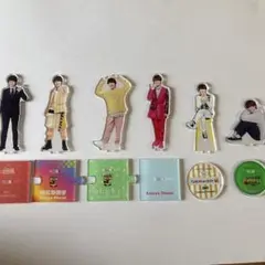 なにわ男子 大橋和也 アクリルスタンド 6点セット ※持ち出して使用しております