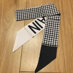 ⚫︎バッグスカーフ　ヘアバンド　リボンスカーフ　スカーフ