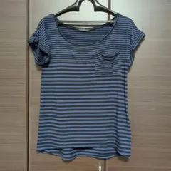 アンドバイピンキーアンドダイアン 【38】 ボーダー柄Tシャツのサムネイル