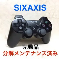 73●完動品●SONY PS3 コントローラー SIXAXIS ブラック