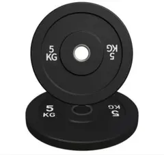 【新品】バンバープレート5kg×2枚　ウエイトのサムネイル