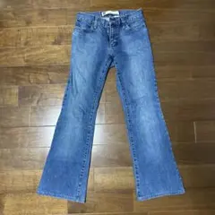 GAP long and lean フレアデニム サイズ0