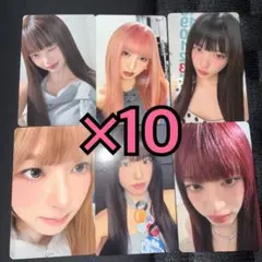 IVE トレカ REVIVE+ タワレコ 特典 6種コンプ ×10