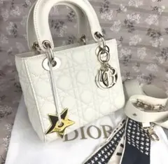 Dior ハンドバッグ ホワイト ノベルティ