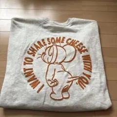 お値下げ 大きいサイズ 新品 トムとジェリー スウェット　トレーナー 4Lのサムネイル