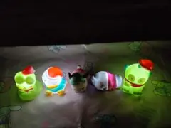 サンリオ　はぴだんぶい おねむ！マスコットライト　5点セット