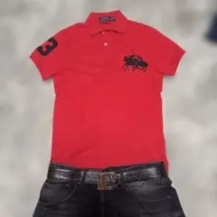 【希少】y2k Polo Ralph Lauren ポロシャツ ビッグポニーのサムネイル
