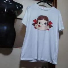 ペコちゃん　不二家　Tシャツ L