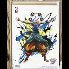 ONEPIECE×NBA MINI POSTER エネル 単品ポスターB4サイズのサムネイル