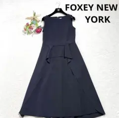フォクシーニューヨーク バックリボン カシュクール ジャンパー