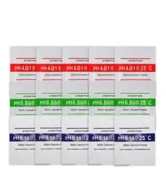 pHバッファー粉末セット 250ml 3種15個セット/熱帯魚飼育/水質調整