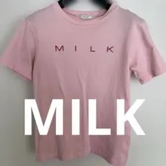 MILK ミルク　Tシャツ Y2K ピンクのサムネイル